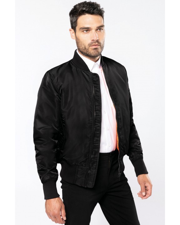 Veste personnalisable KARIBAN Blouson bomber réversible