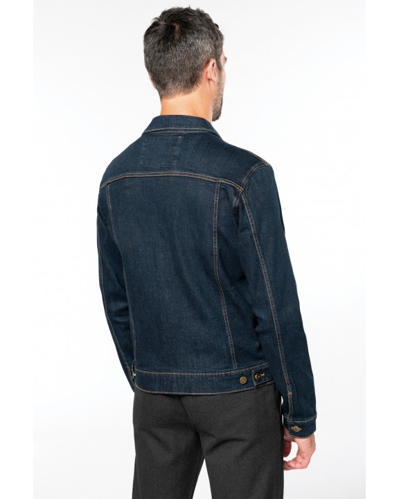 Veste personnalisable KARIBAN Blouson denim non doublé homme