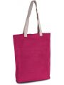 Tote bag personnalisable KIMOOD Sac shopping en juco