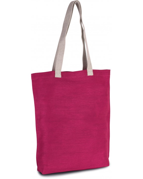 Tote bag personnalisable KIMOOD Sac shopping en juco