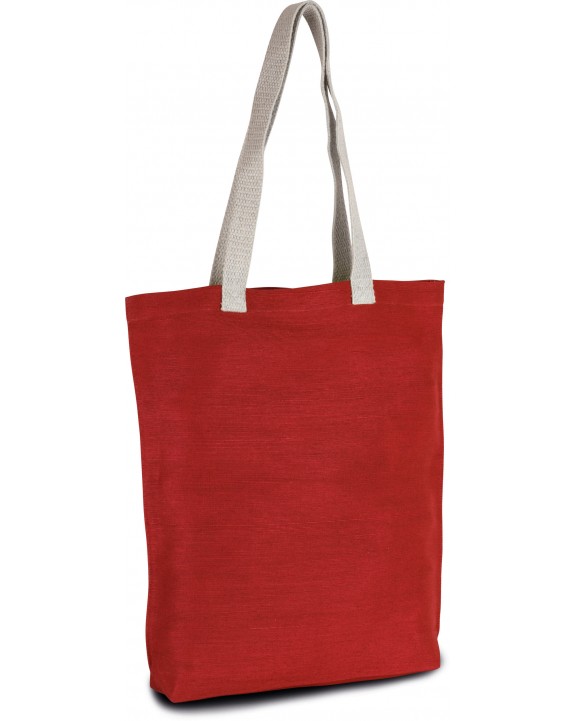 Tote bag personnalisable KIMOOD Sac shopping en juco