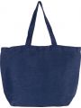 Tote bag personnalisable KIMOOD Grand sac en juco avec doublure intérieure