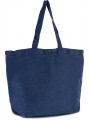 Tote bag personnalisable KIMOOD Grand sac en juco avec doublure intérieure