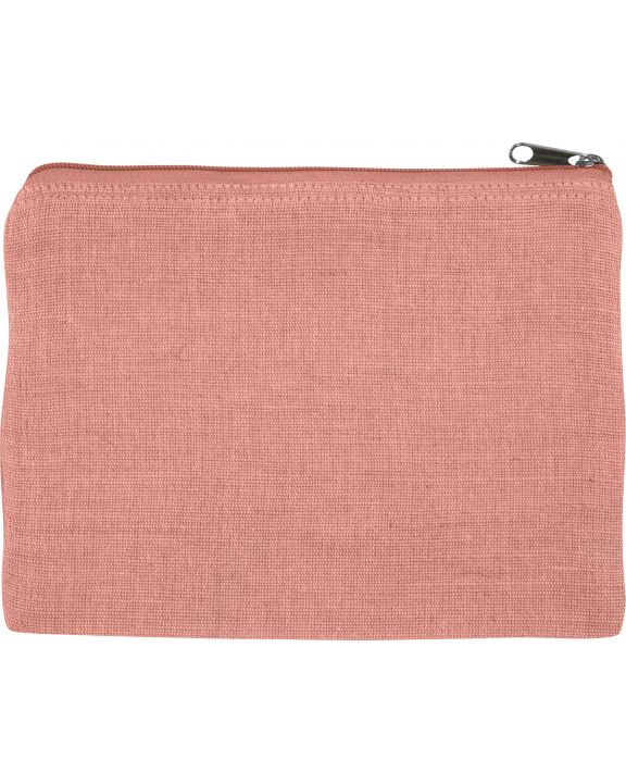 Tasche KIMOOD Kleine Tasche aus Jute-Baumwollmischgewebe personalisierbar