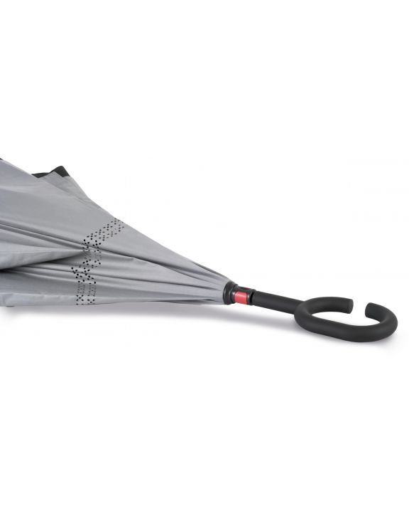 Paraplu KIMOOD Omgekeerde, handenvrije paraplu voor bedrukking & borduring