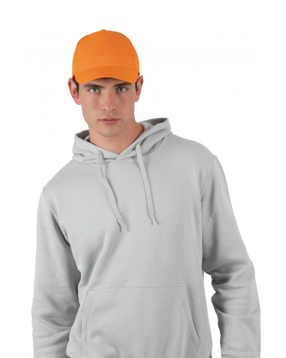 K-UP Polyester-Sportkappe mit 5 Panels Kappe personalisierbar