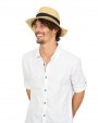 Casquette personnalisable K-UP Chapeau de paille classique