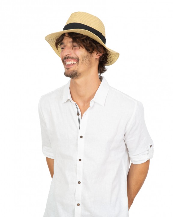 Casquette personnalisable K-UP Chapeau de paille classique