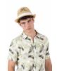 Kappe K-UP Strohhut im Panama-Stil personalisierbar