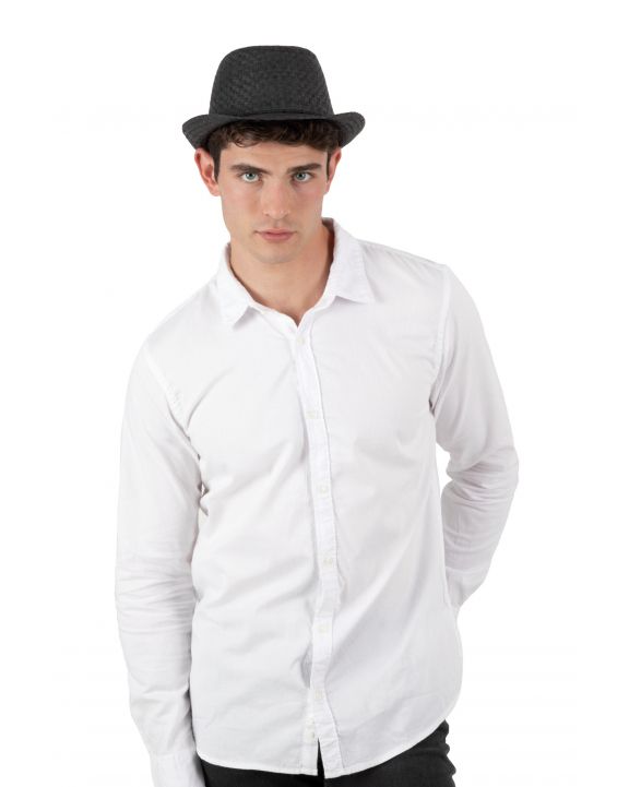 Kappe K-UP Strohhut im Panama-Retro-Stil personalisierbar