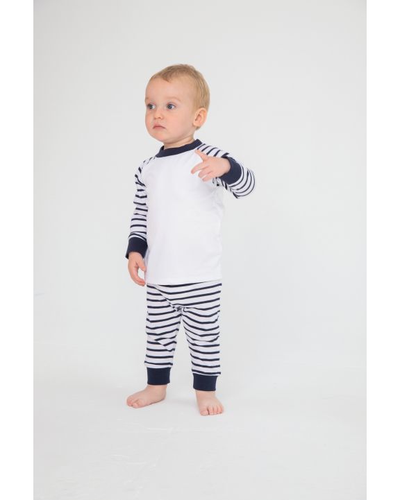 Article bébé personnalisable LARKWOOD Pyjama à rayures