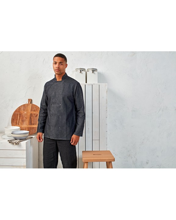 Veste personnalisable PREMIER Veste Denim chef cuisinier