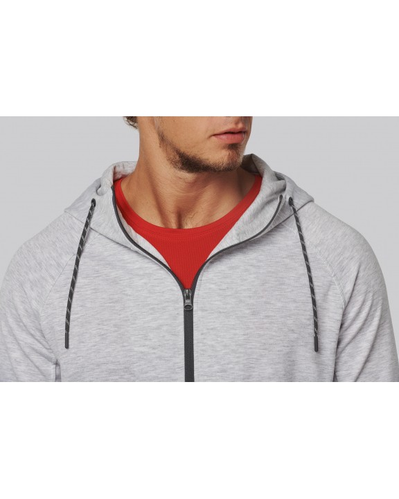 PROACT Herren-Funktions- performance Hoodie Jacke personalisierbar