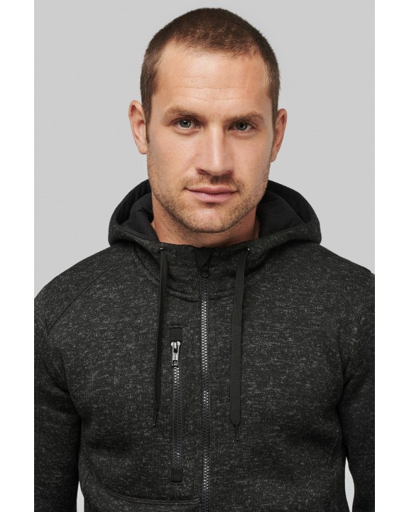 PROACT Herren-Hoodie aus Chiné Jacke personalisierbar