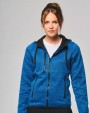 Veste personnalisable PROACT Veste à capuche chinée femme