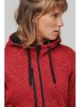 PROACT Damen-Hoodie aus Chiné Jacke personalisierbar