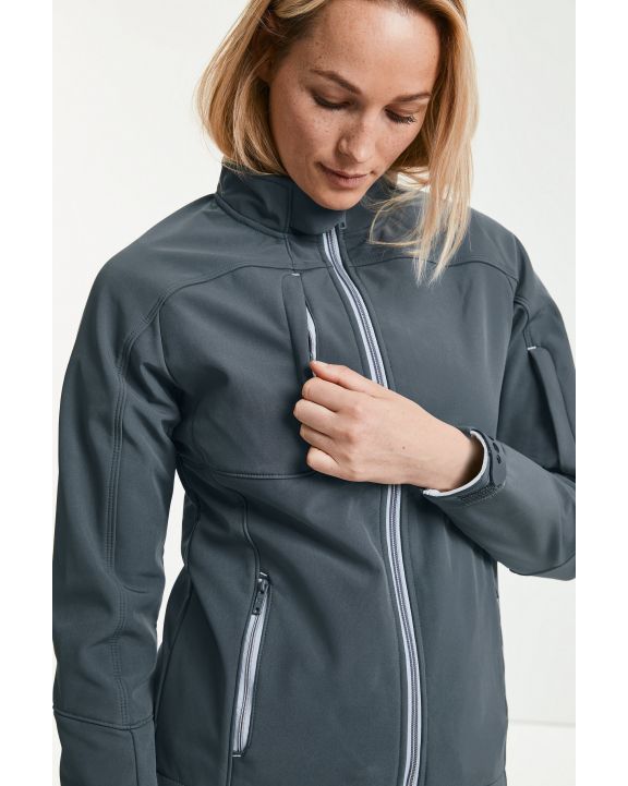 Softshell RUSSELL Ladies' Bionic-Finish® Softshell Jacket voor bedrukking & borduring