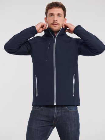RUSSELL Veste homme Softshell Bionic-Finish®