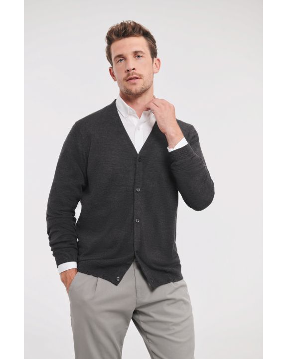 Pull personnalisable RUSSELL Cardigan homme