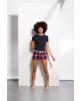 Bermuda & Short SKINNIFIT Women's Tartan Frill Lounge Shorts voor bedrukking & borduring
