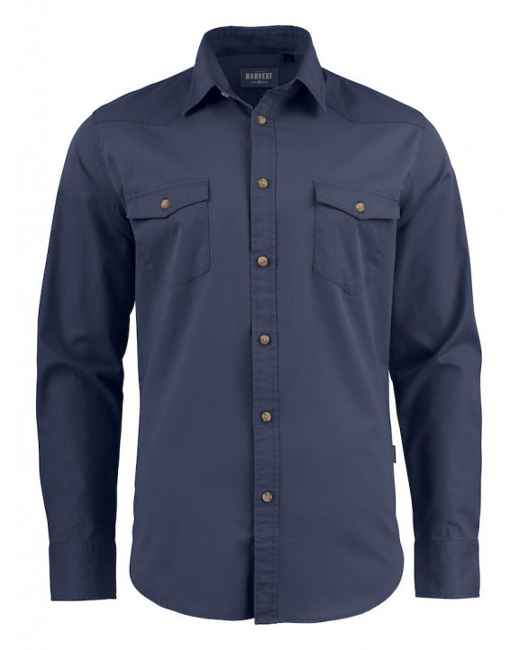 Hemd JAMES-HARVEST SHIRT TREEMORE voor bedrukking &amp; borduring