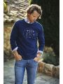 Sweat-shirt personnalisable JAMES-HARVEST SWEATSHIRT COL ROND CORNELL