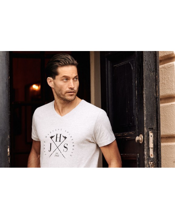 T-shirt JAMES-HARVEST T-SHIRT AMERICAN V-NECK voor bedrukking &amp; borduring