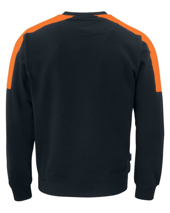 Sweater PROJOB 2125 SWEATER RONDE HALS MET FLUO INZETSTUKKEN voor bedrukking &amp; borduring