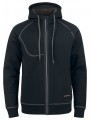 PROJOB 2130 SWEATSHIRT FULL ZIP noir personnalisable