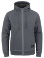 PROJOB 2130 SWEATSHIRT FULL ZIP gris personnalisable