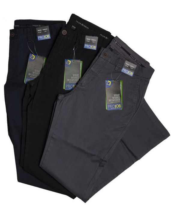 Pantalon personnalisable PROJOB 2550 PANTALON CHINO ELASTHANNE