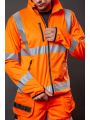 PROJOB 6105 LEICHTE SOFTSHELL JACKE EN ISO 20471 KLASSE 3 Softshell personalisierbar