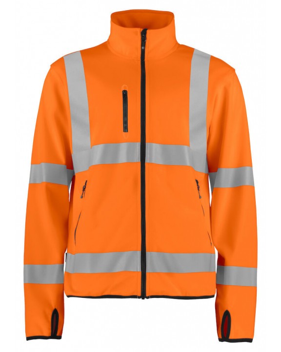 PROJOB 6105 LEICHTE SOFTSHELL JACKE EN ISO 20471 KLASSE 3 Softshell personalisierbar