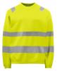 Sweater PROJOB 6106 SIGNALISATIE SWEATER RONDE HALS EN ISO 20471 KLASSE 3 voor bedrukking & borduring