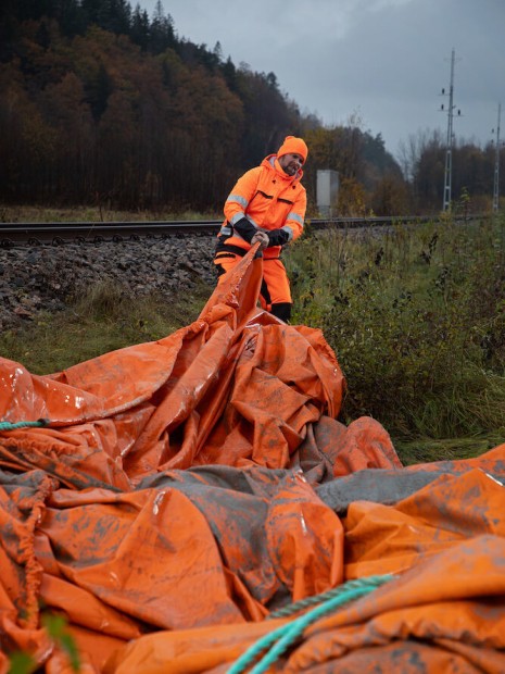 Softshells à personnaliser PROJOB 6440 PARKA PRIO HV - EN ISO 20471 CLASSE 3 / EN 343 CLASSE 3/3 