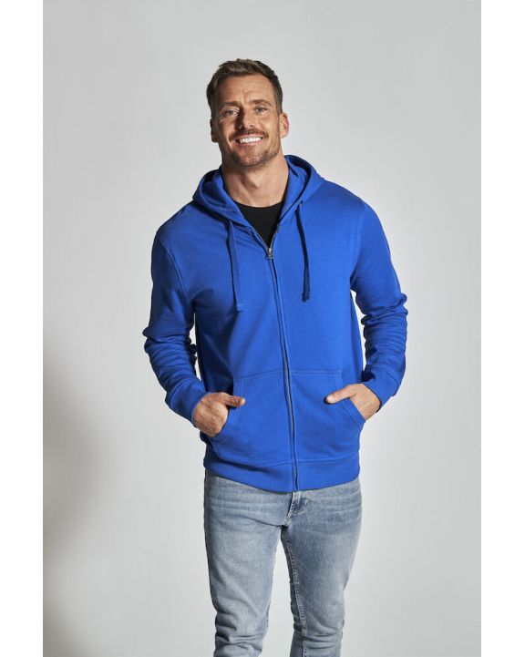 Sweat-shirt personnalisable COTTOVER SWEATSHIRT À CAPUCHE FULL ZIP HOMME - CERTIFIÉ GOTS