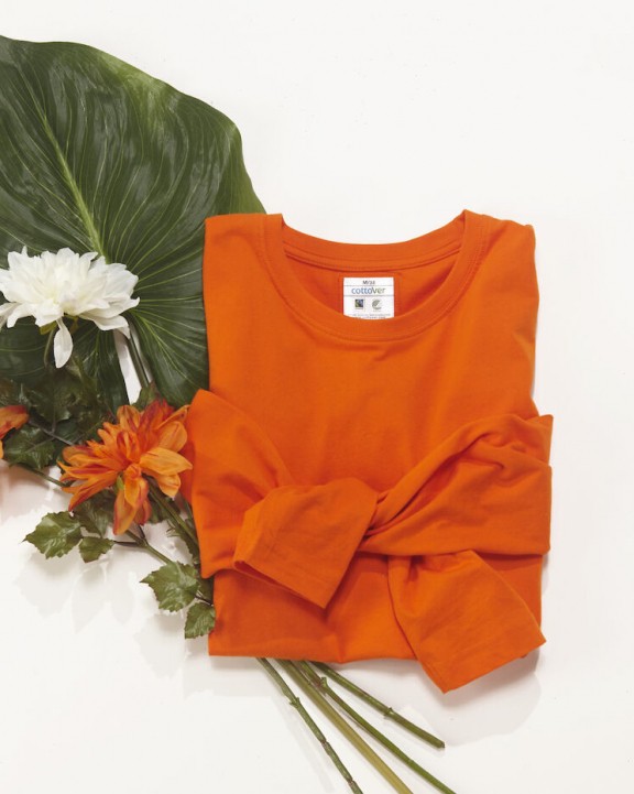 T-shirt COTTOVER T-SHIRT LONG SLEEVE LADY - GOTS GECERTIFICEERD voor bedrukking &amp; borduring