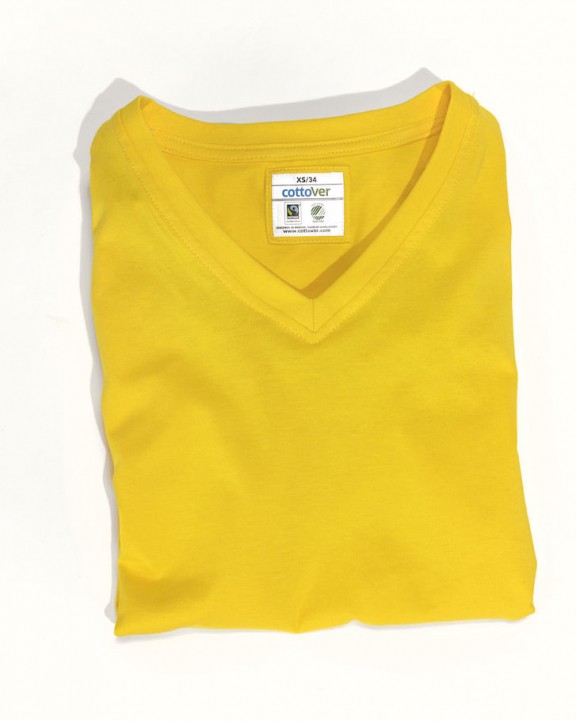 COTTOVER T-shirt V-neck Lady T-Shirt personalisierbar