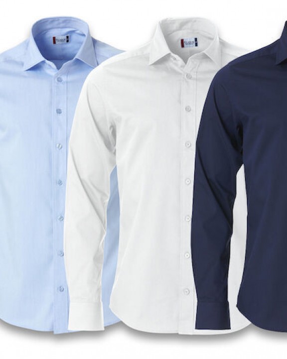 Hemd CLIQUE Clark voor bedrukking &amp; borduring