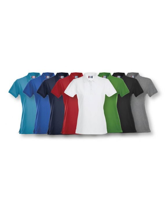 Poloshirt CLIQUE Stretch Premium Polo Women voor bedrukking & borduring
