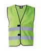 Fluohesje KORNTEX Functional Vest "Dortmund" voor bedrukking & borduring