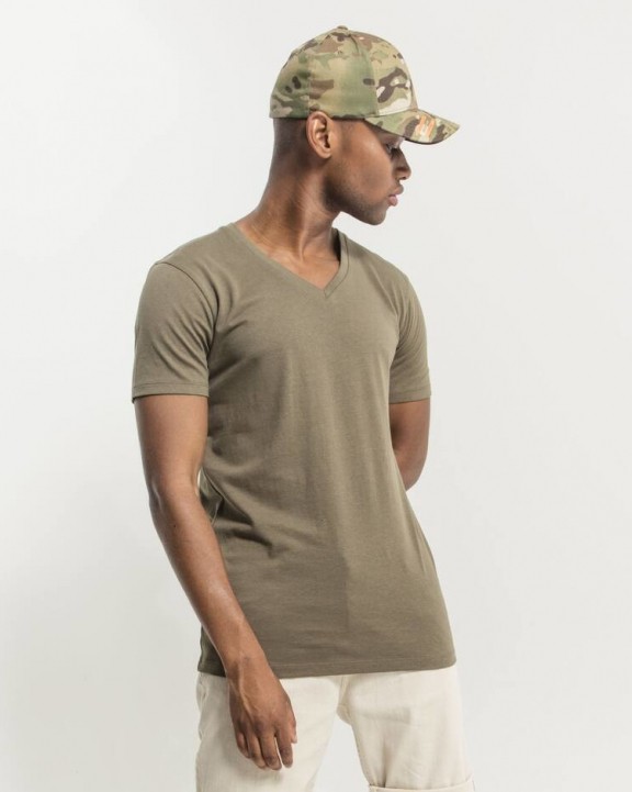 BUILD YOUR BRAND Light T-Shirt V-Neck T-Shirt personalisierbar