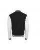 Sweater BUILD YOUR BRAND Sweat College Jacket voor bedrukking & borduring