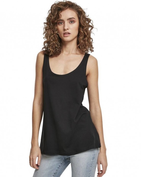 T-shirt BUILD YOUR BRAND Ladies` Tanktop voor bedrukking &amp; borduring