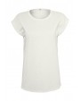 T-shirt BUILD YOUR BRAND LADIES EXTENDED SHOULDER TEE voor bedrukking &amp; borduring