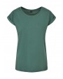 T-shirt BUILD YOUR BRAND LADIES EXTENDED SHOULDER TEE voor bedrukking &amp; borduring