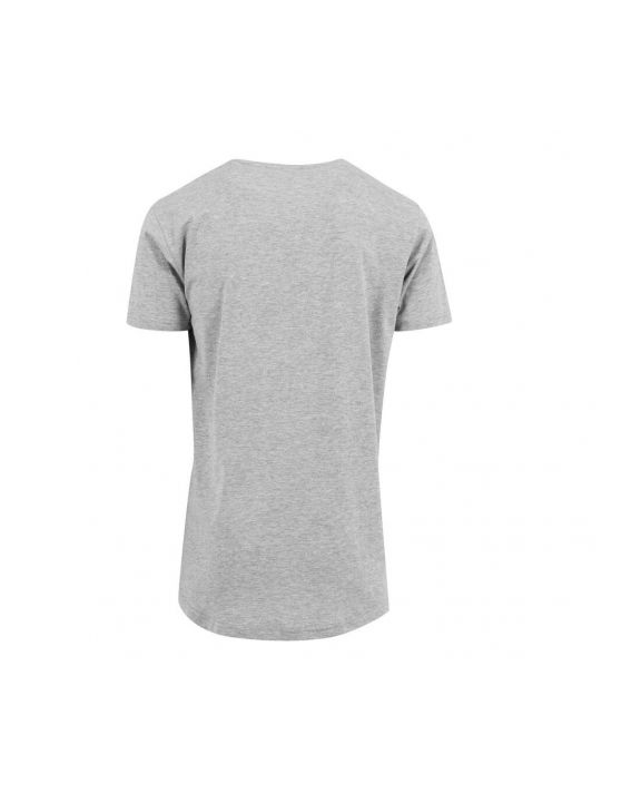 T-Shirt BUILD YOUR BRAND Shaped Long Tee personalisierbar