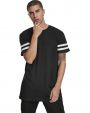 T-shirt BUILD YOUR BRAND Stripe Jersey Tee voor bedrukking &amp; borduring