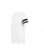 BUILD YOUR BRAND Ladies Mesh Stripe T-Shirt personalisierbar