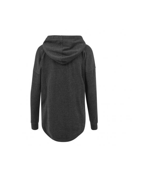 Sweater BUILD YOUR BRAND Ladies` Oversized Hoody voor bedrukking & borduring